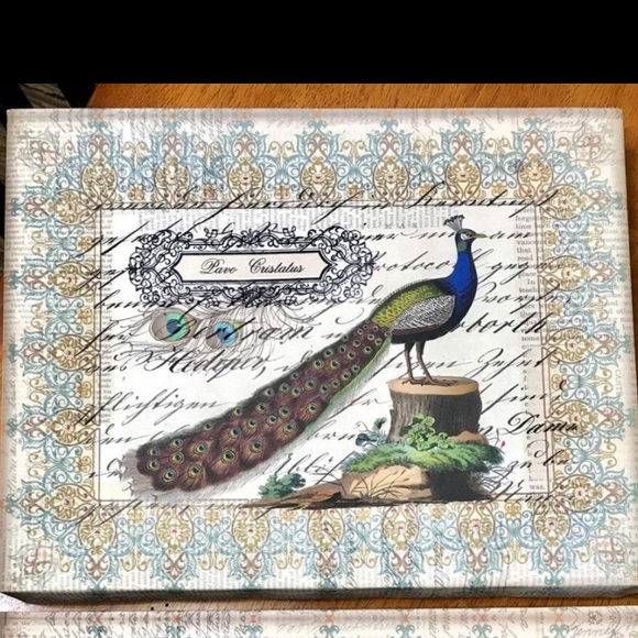 *Set of 2* Peacock Canvas Prints - Picture 1 of 2